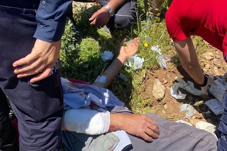 Hakkari'de hayvanlarını otlatan kişiye ayı saldırdı haberinin görseli