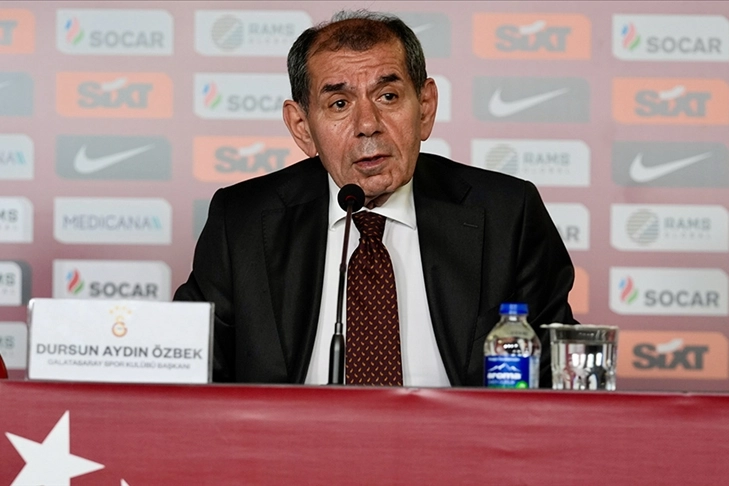 Galatasaray Kulübü Başkanı Özbek: Galatasaray camiasını sevince boğmak istiyoruz haberinin görseli
