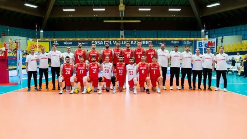 Türkiye-Hollanda voleybol milli maçı