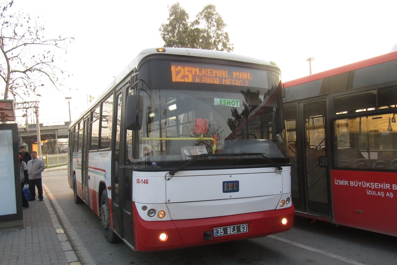 ESHOT | 125 hareket saatleri: Mustafa Kemal Mahallesi - Halkapınar Metro 2 sefer saatleri