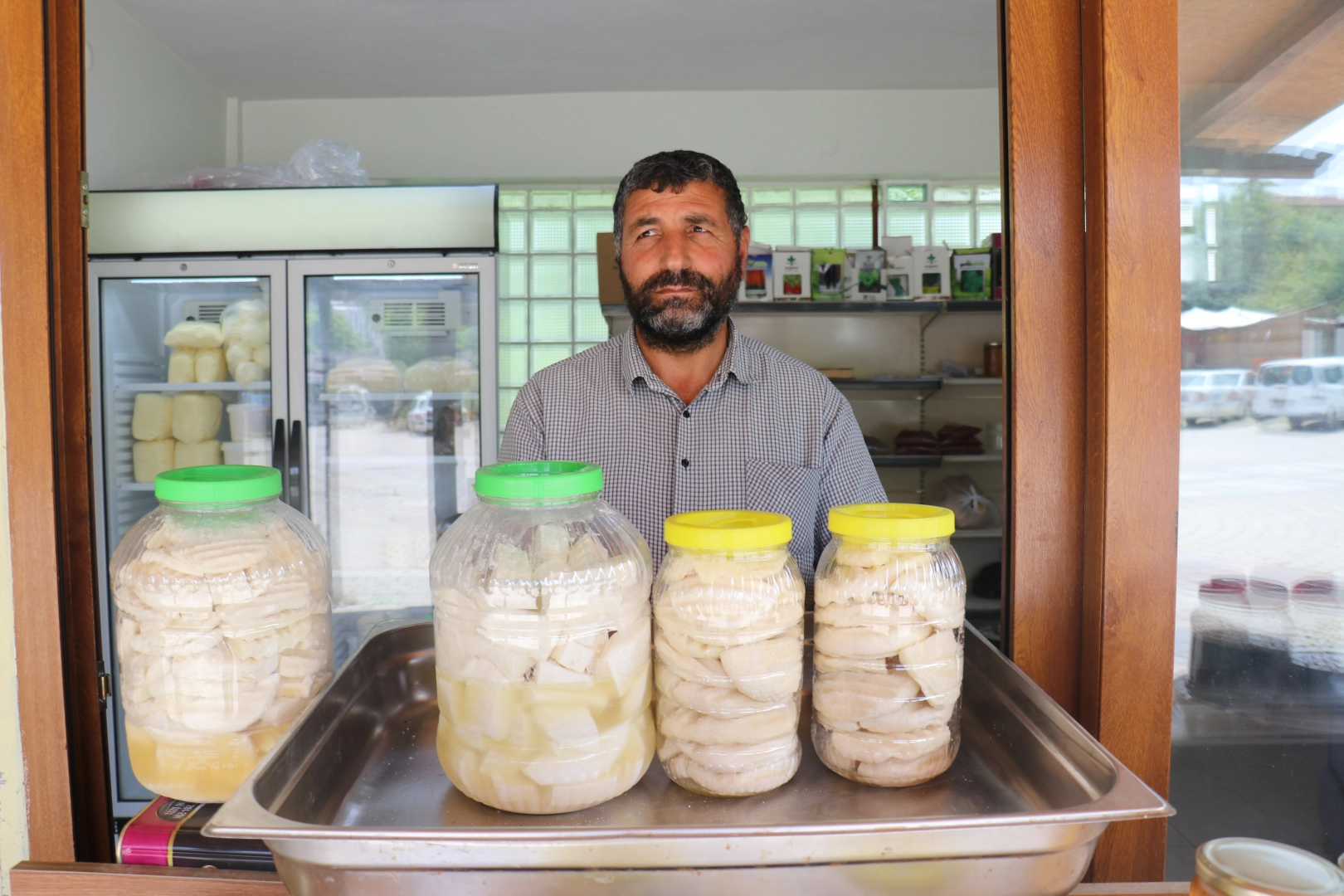 Malatya'nın yerli peyniri tezgahlarda yerini aldı