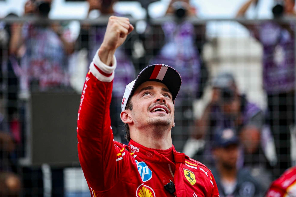 Ferrari Sürücüsü Charles Leclerc Redbull Sürücüsü Sergio Perez’i yakaladı