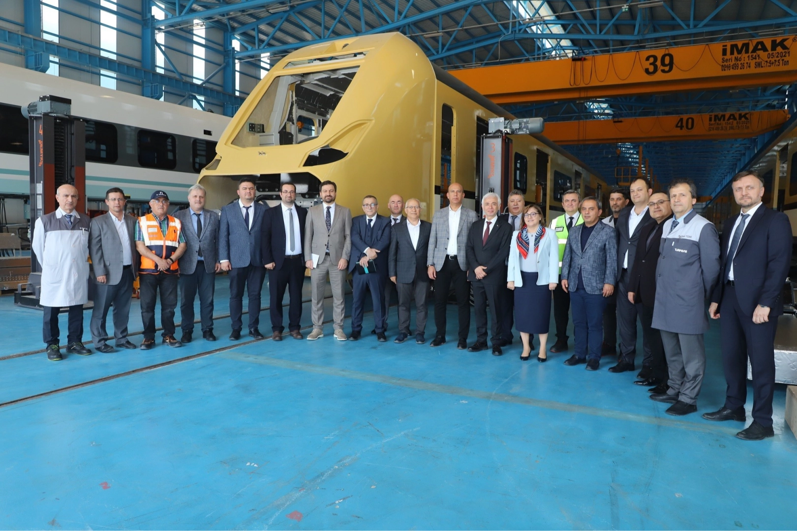 Gaziantep’ten büyük müjde: İlk yerli ve milli tren seti yolda!