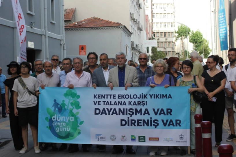 İzmir’in ekolojisi için dayanışma ve direniş çağrısı haberinin görseli