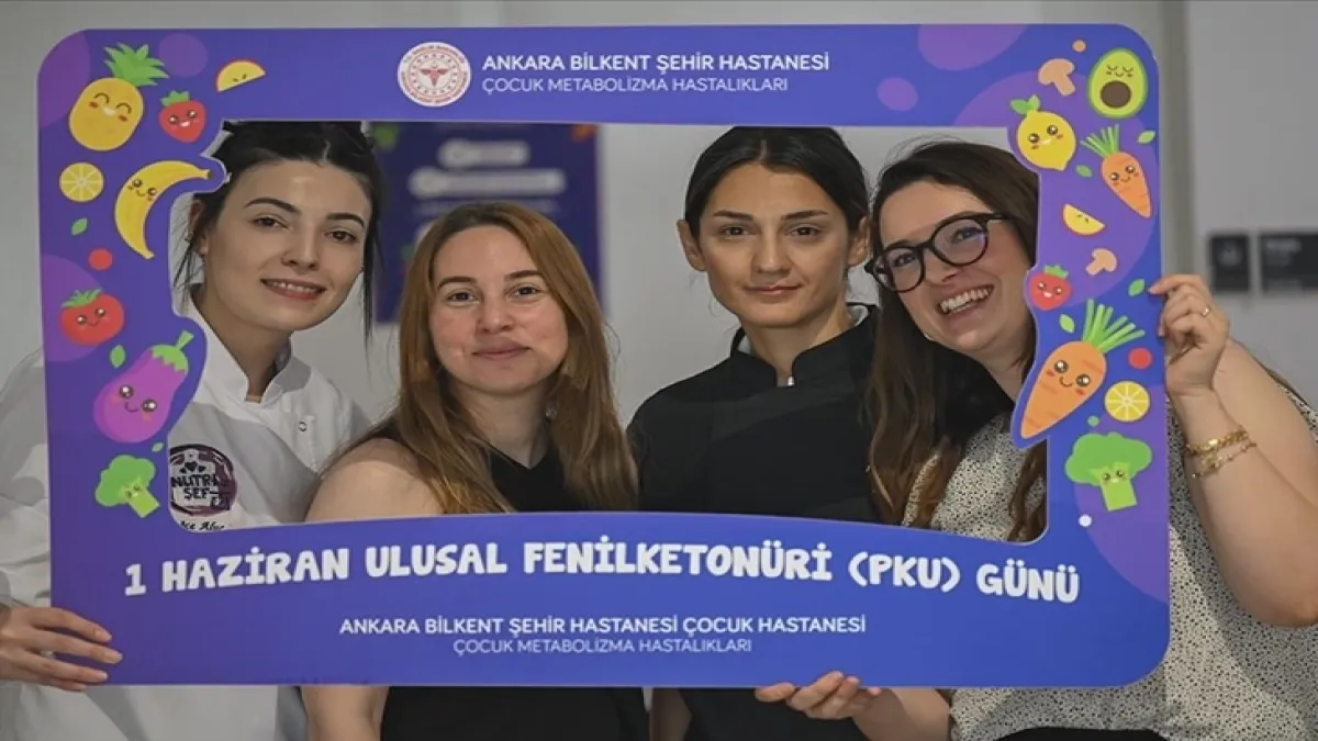Ankara'da Fenilketonüri farkındalık etkinliği haberinin görseli