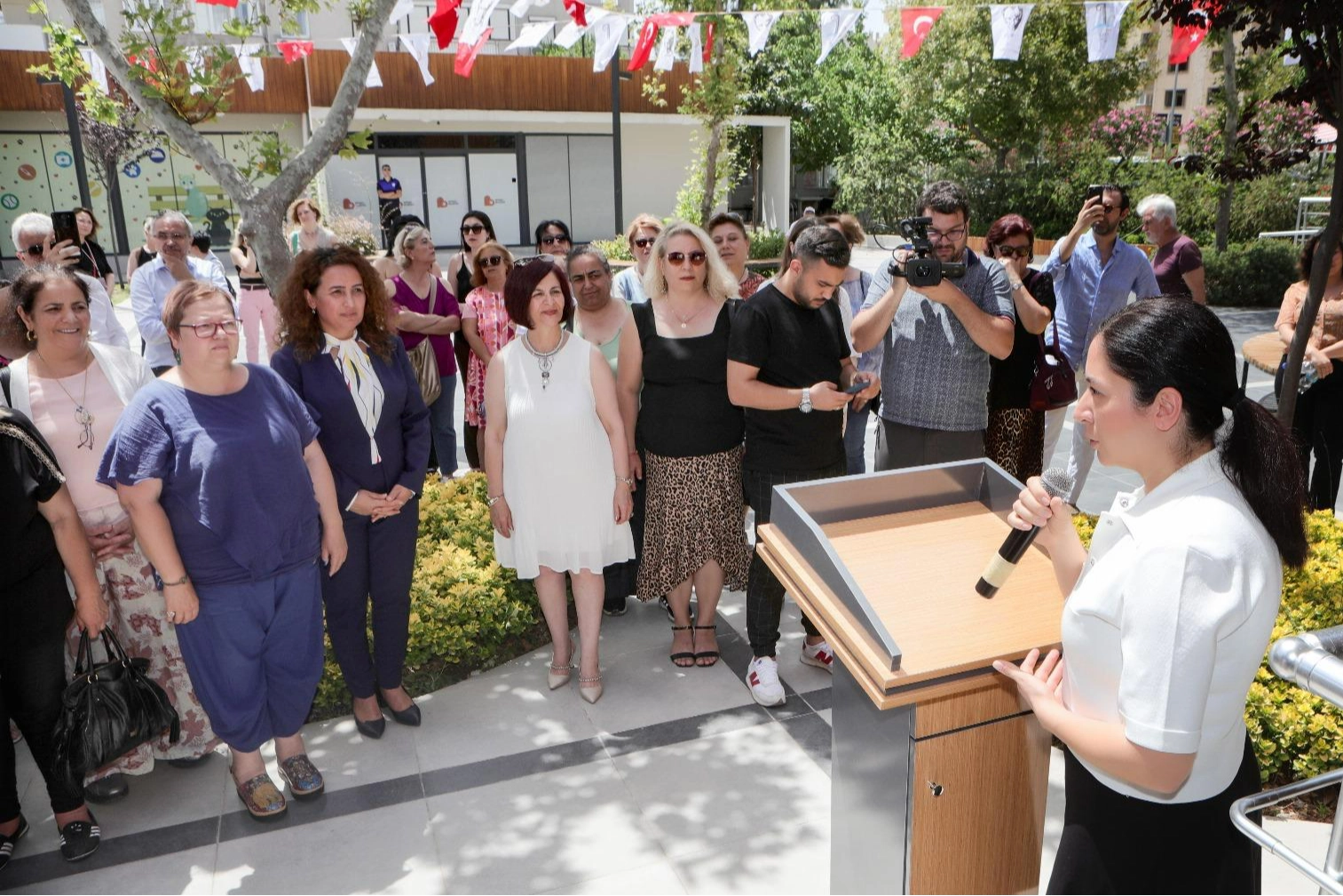 Bayraklılı kursiyerler profesyonelleri aratmadı haberinin görseli