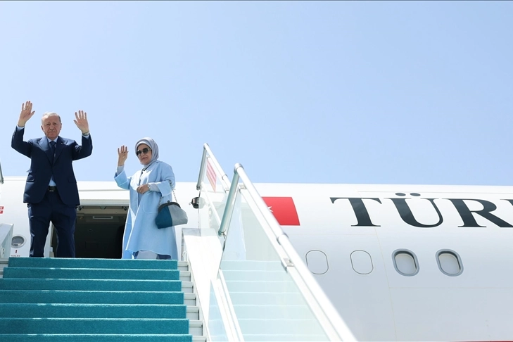 Cumhurbaşkanı Erdoğan İspanya'ya hareket etti haberinin görseli