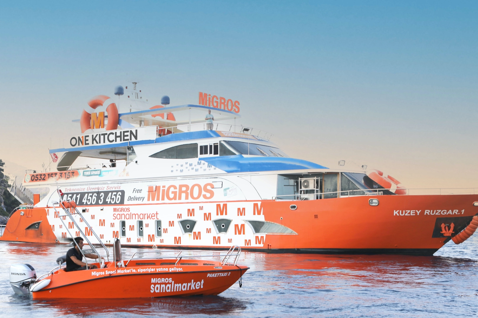 Migros Deniz Market yeniden denize açıldı