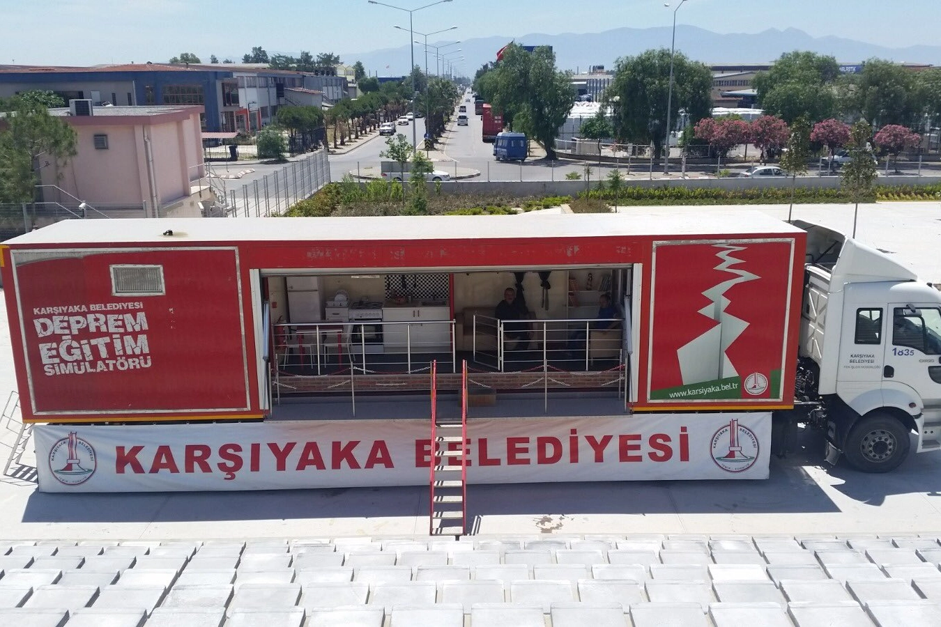 Karşıyaka’da Simülatör Tır ile Deprem Farkındalık Eğitimi verilecek