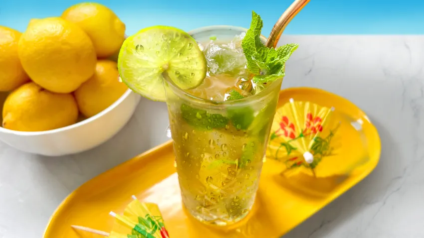Limonlu Naneli Yeşil Çay