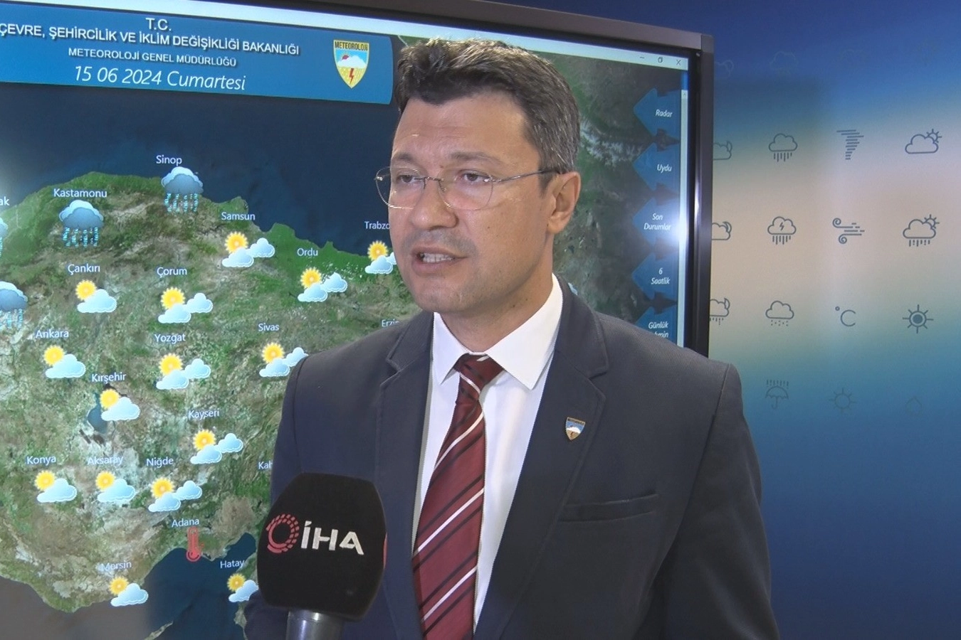 Meteoroloji Uzmanı Tekin: Bayram boyunca hava sıcaklıklarının mevsim normallerinin üzerinde seyretmesini tahmin etmekteyiz haberinin görseli
