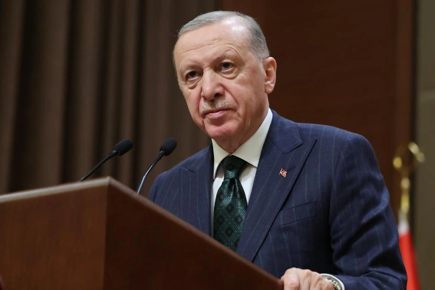 Cumhurbaşkanı Erdoğan İtalya’dan ayrıldı haberinin görseli