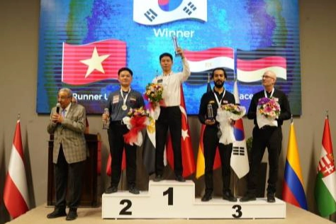3 Bant Bilardo Dünya Kupası Ankara'da sona erdi haberinin görseli