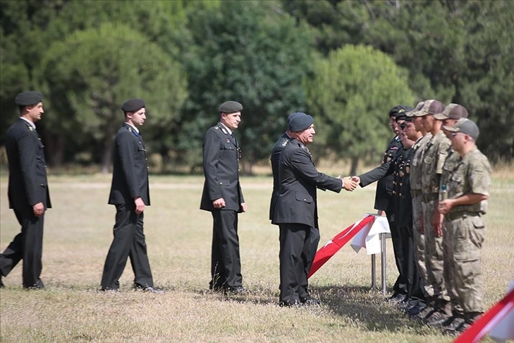 Çanakkale'de Mehmetçikler kışlada Kurban Bayramı'nı kutladı haberinin görseli