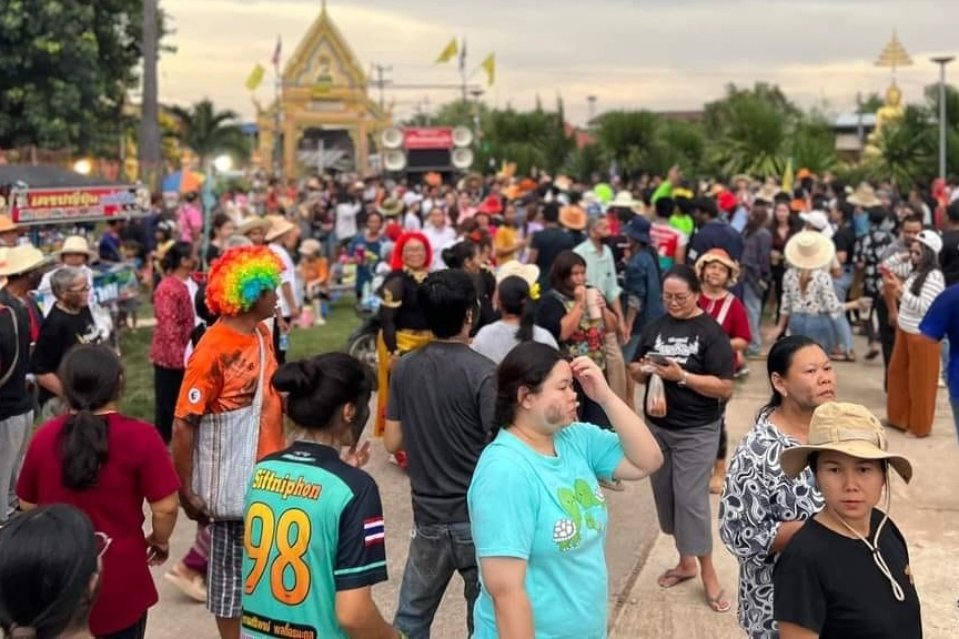 Tayland'da roket festivalinde facia: 15 yaralı haberinin görseli