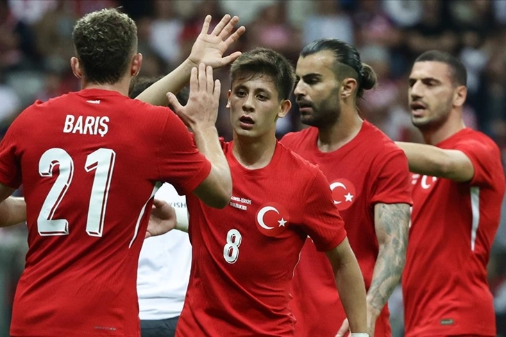 A Milli Futbol Takımı Avrupa Şampiyonasına galibiyetle başladı haberinin görseli