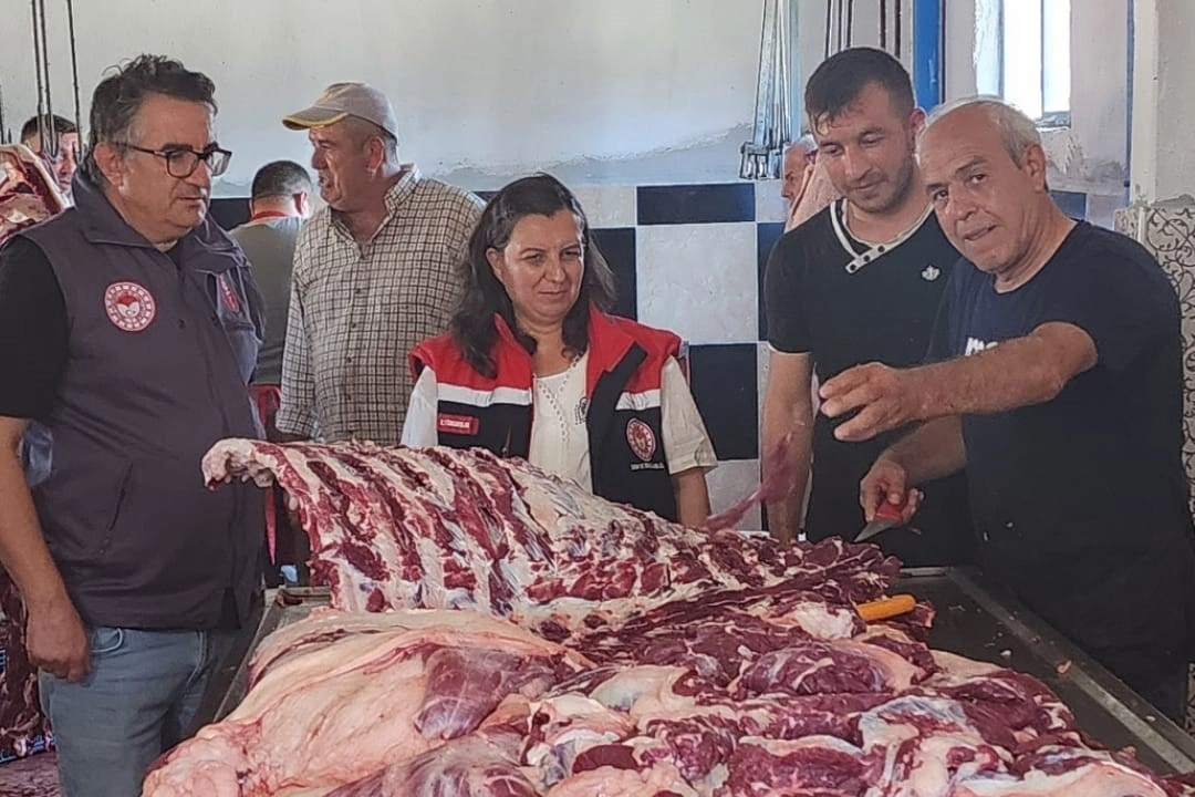 Çanakkale'de kurban kesim yerlerine denetleme