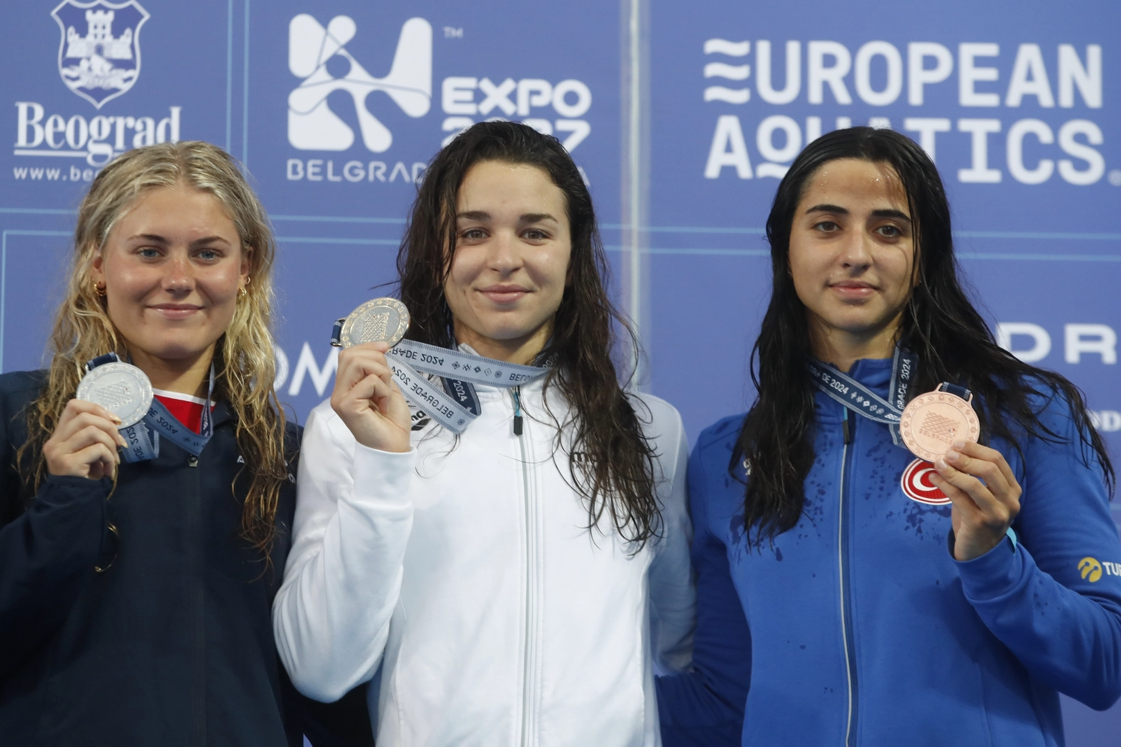 Milli yüzücü Su Sporları Şampiyonası'nda  Avrupa üçüncüsü oldu haberinin görseli