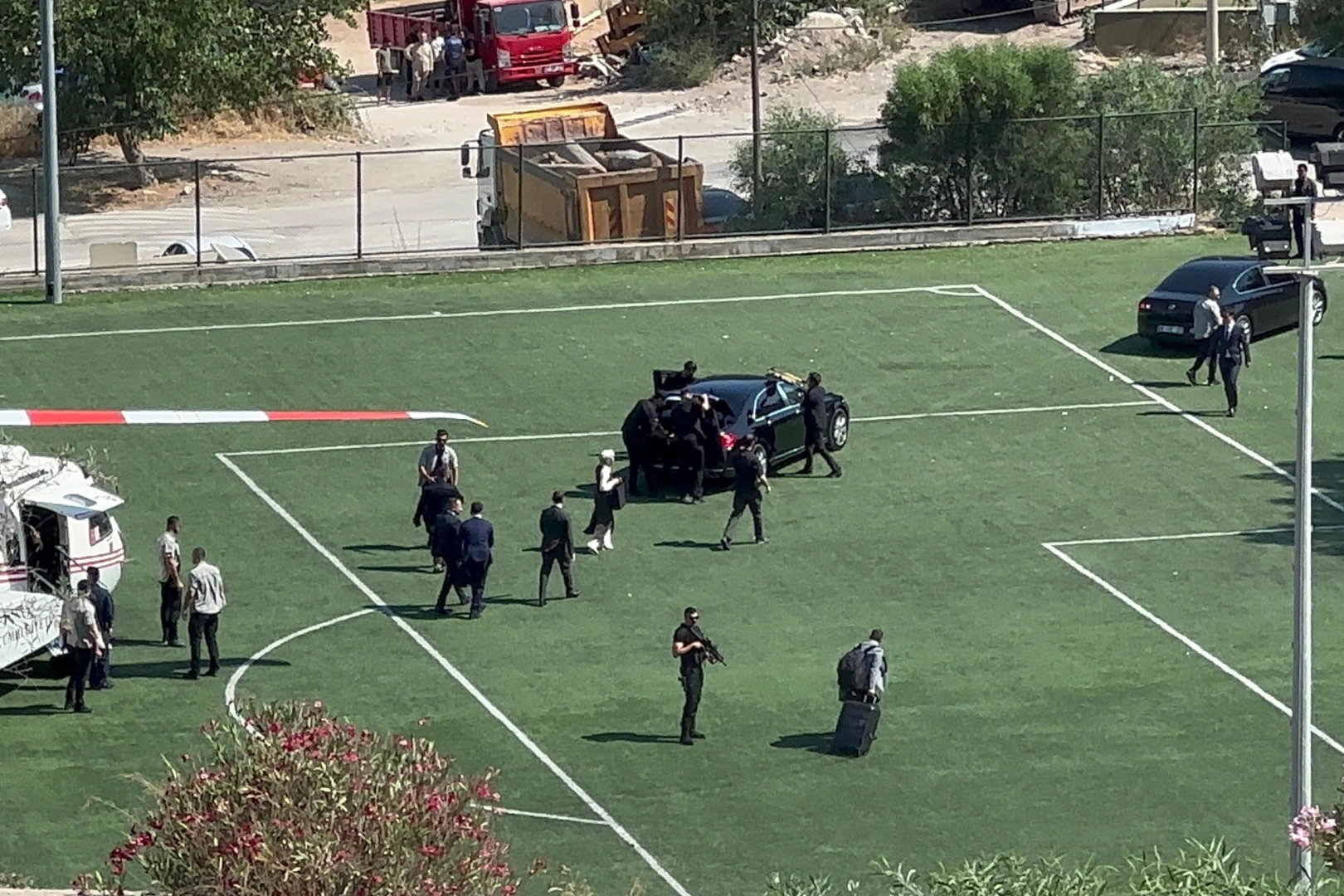 Cumhurbaşkanı Erdoğan, Bodrum’da Aliyev ile bayramlaştı haberinin görseli