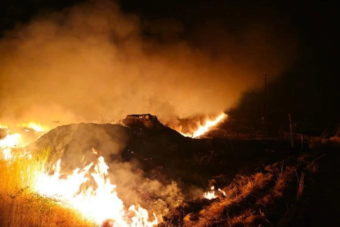 Şırnak’ın anız yangını: Birçok köy etkilendi haberinin görseli