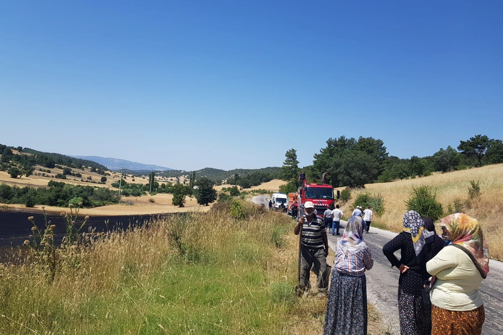 Kütahya’daki yangın kontrol altına alındı