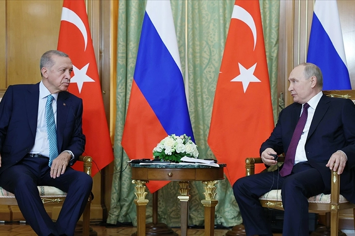 Cumhurbaşkanı Erdoğan, Rusya Devlet Başkanı Putin ile telefonla görüştü