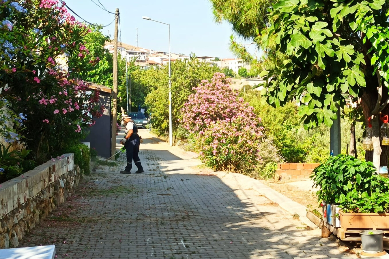 Güzelbahçe Belediyesi yangına karşı önlemleri artırdı haberinin görseli