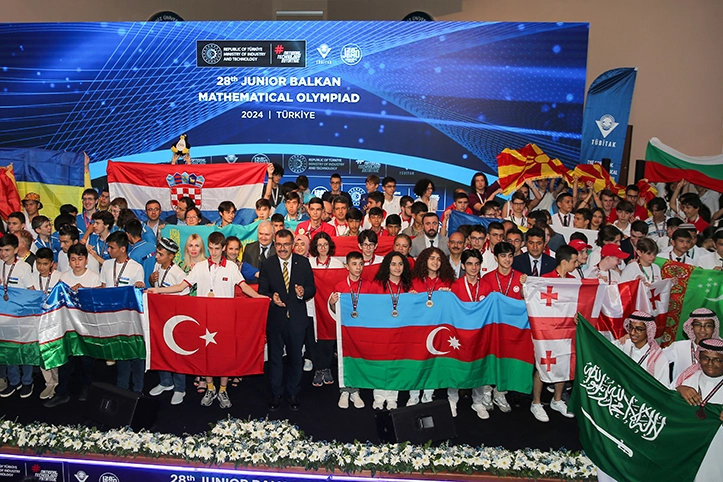 28. Genç Balkan Matematik Olimpiyatı'nın birincisi Türkiye haberinin görseli