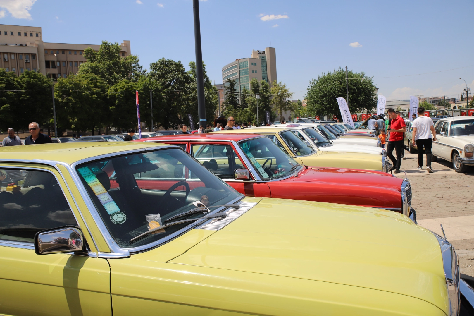 Gaziantep'te Classic Mercedes Festivali yapıldı