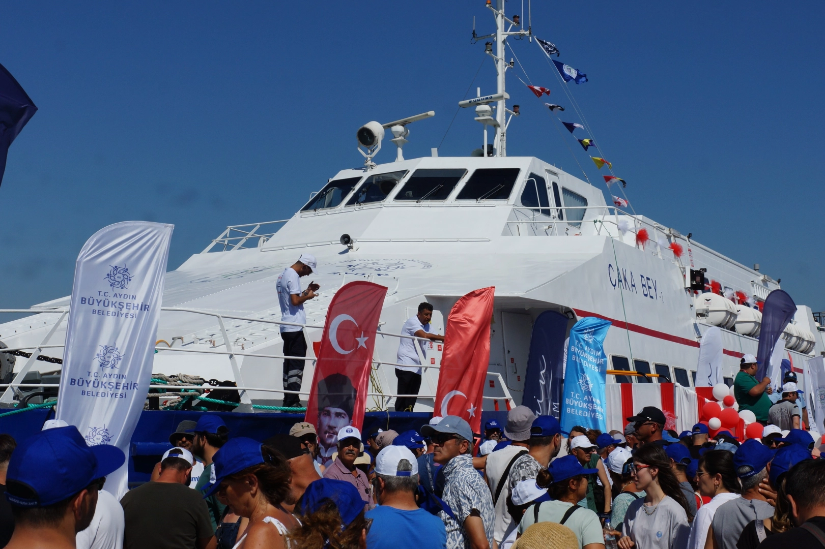 Aydın-Muğla deniz otobüsü seferleri başladı haberinin görseli