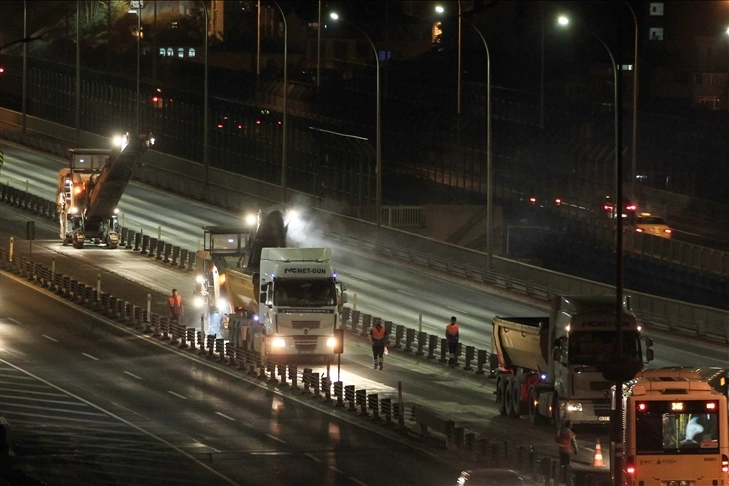 Haliç Köprüsü'nde çalışma: Kadıköy yönü trafiğe kapatılıyor! 5 gün sürecek