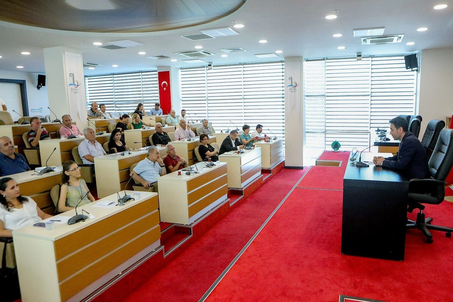 Başkan Önal, muhtarlarla buluştu haberinin görseli