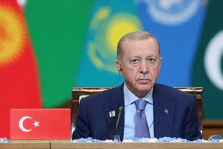 Cumhurbaşkanı Erdoğan, Şangay Liderler Zirvesi'nde konuştu: Sürdürülebilir barış ve kalkınma için diyaloğun güçlendirilmesi önemli