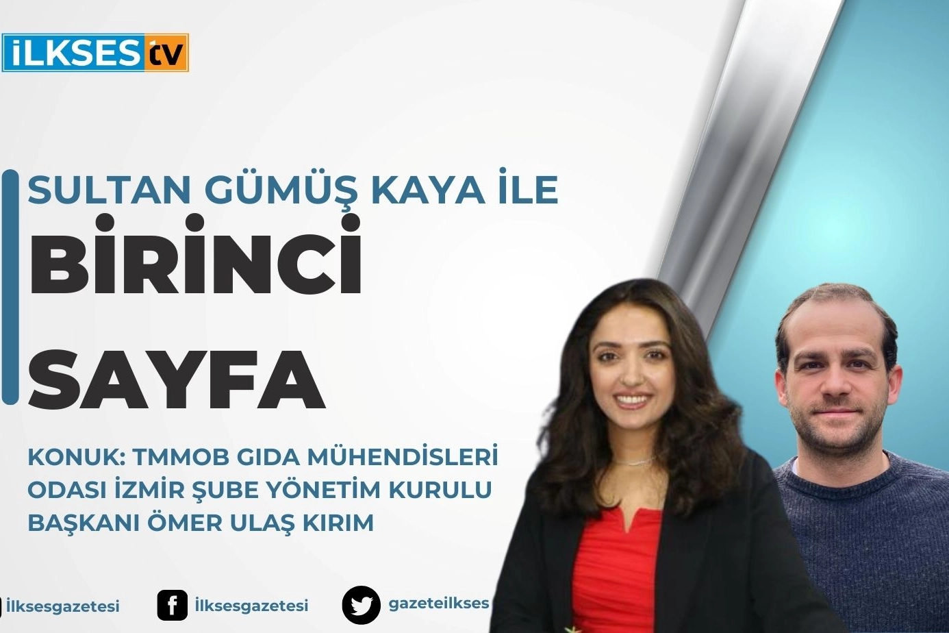 Sultan Gümüş Kaya ile Birinci Sayfa haberinin görseli