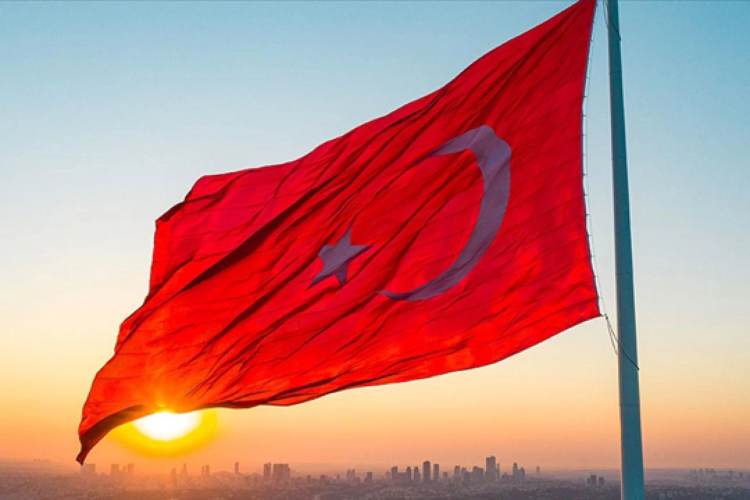 Türk bayrağına yönelik provokasyonda yer alan şahıs yakalandı haberinin görseli