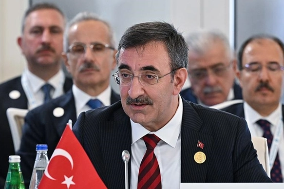 Cumhurbaşkanı Yardımcısı Yılmaz: Orta Koridor'u geliştirme çalışmaları Türk dünyasının küresel rolünü ortaya koyacak haberinin görseli