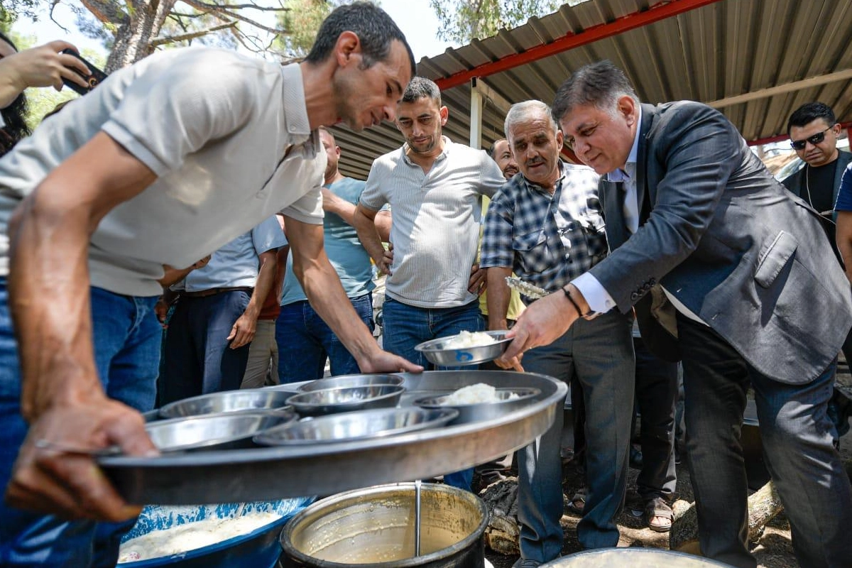 Başkan Tugay Bakırçay Havzası'nda vatandaşlarla buluştu