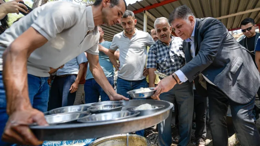 Başkan Tugay Bakırçay Havzası'nda vatandaşlarla buluştu