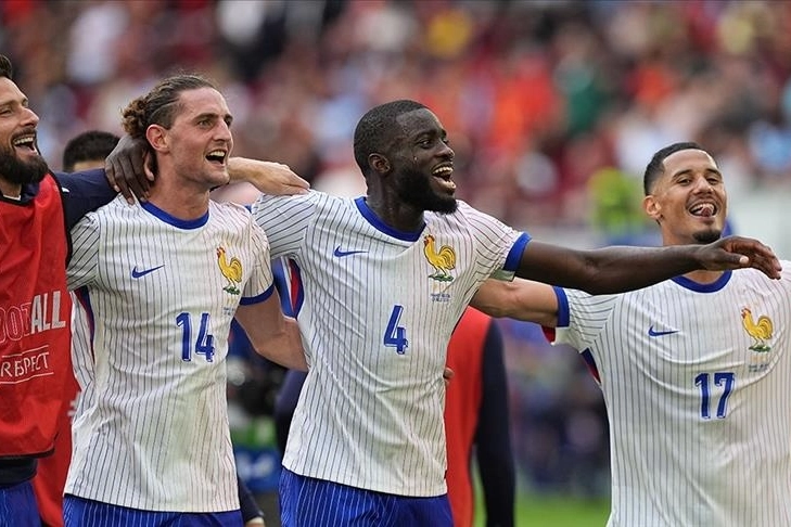 EURO 2024'ün yarı final isimlerinden biri de Fransa