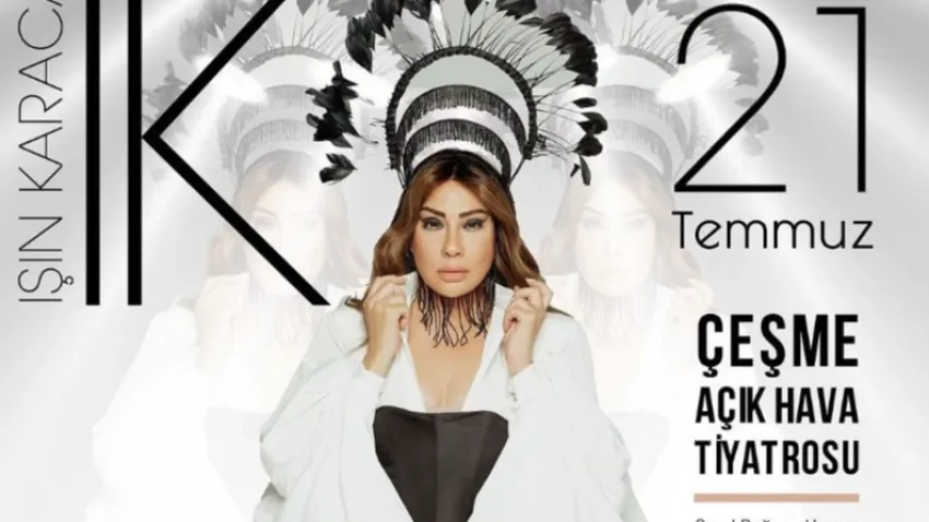 Işın Karaca, sokak hayvanları yararına Çeşme'de konser verecek