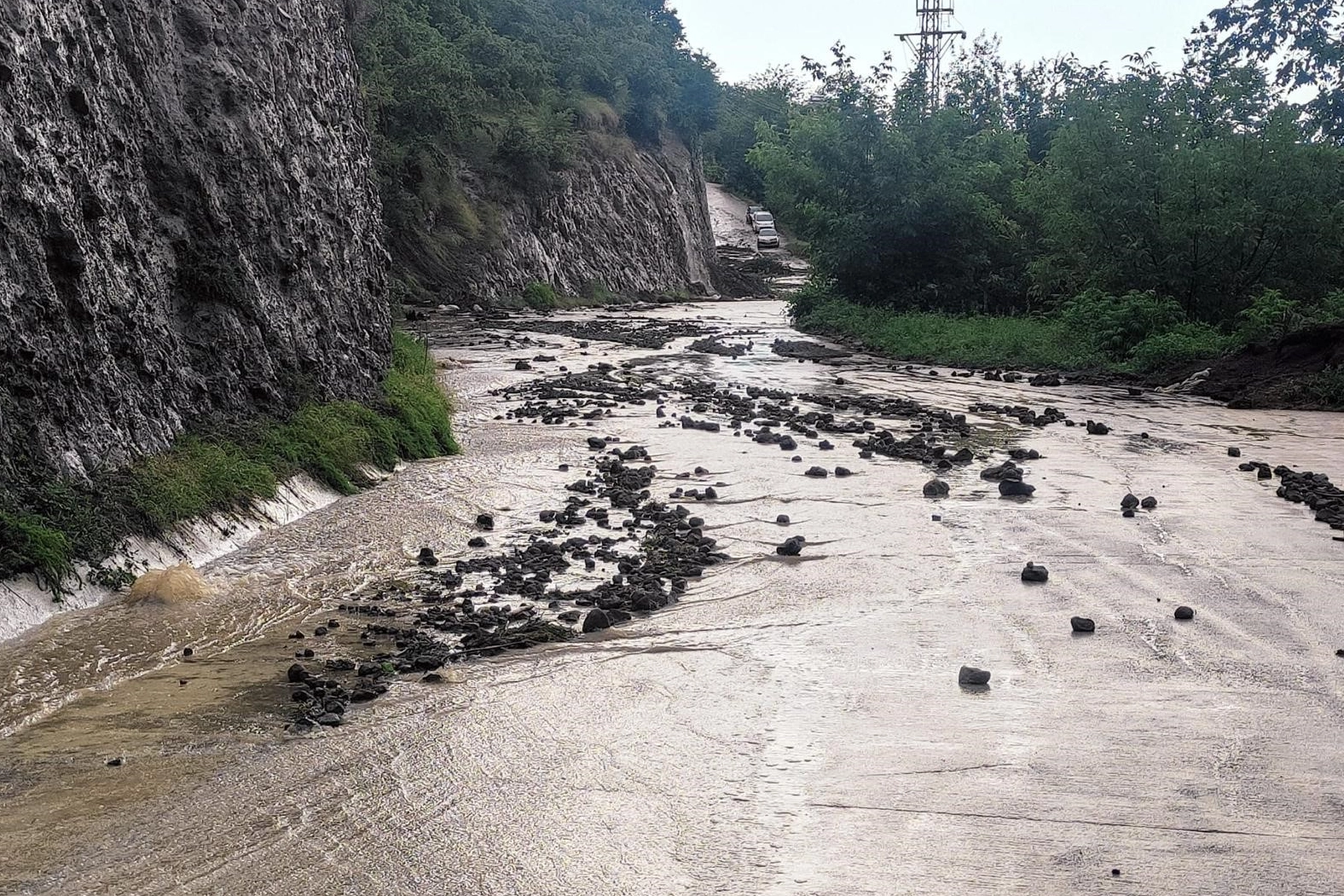 Ordu'da sel vurgunu: Evler sular altında kaldı