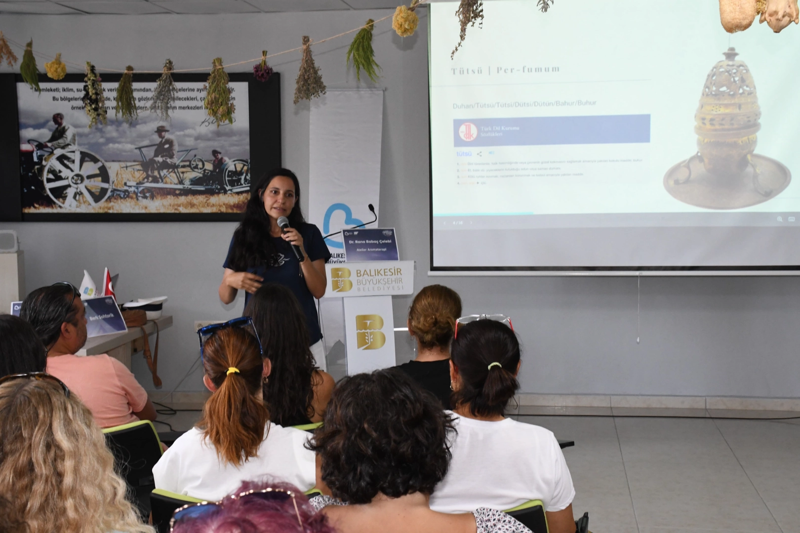 Balıkesir’de tarihin izleri: Tütsüyle tedavi semineri büyük ilgi gördü