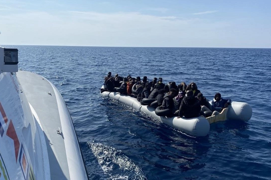 Muğla'da ekipler düzensiz göçmenler için düğmeye bastı haberinin görseli