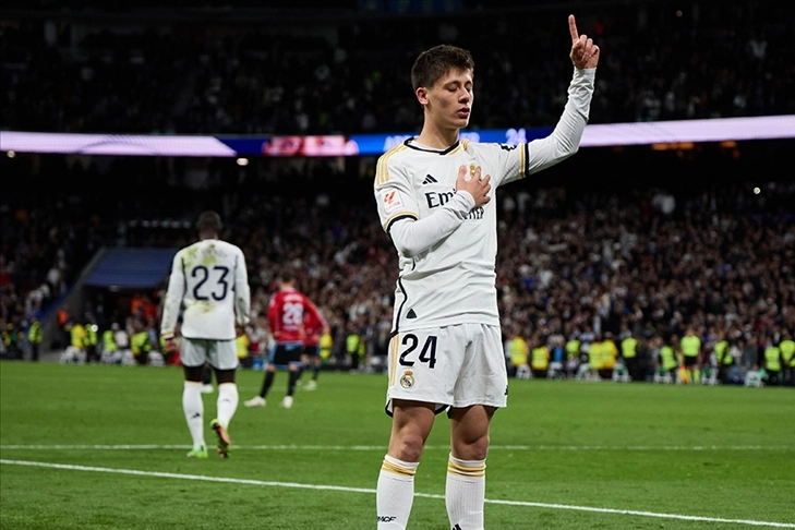 Real Madrid'de Arda Güler kadro dışı bırakıldı haberinin görseli
