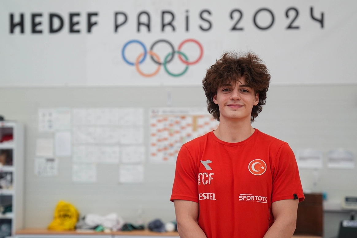Milli cimnastikçi Emre Dodanlı, Paris Olimpiyatları'na hazır haberinin görseli
