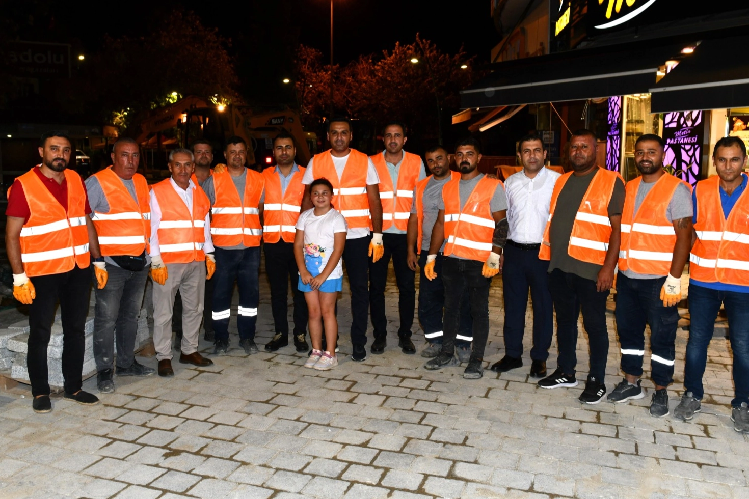 Başkan Yıldız’dan gece mesaisi