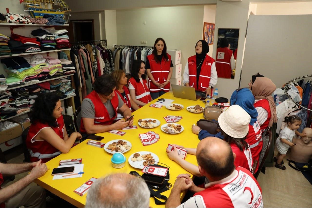 Kızılay'dan gönüllere ilkyardım eğitimi