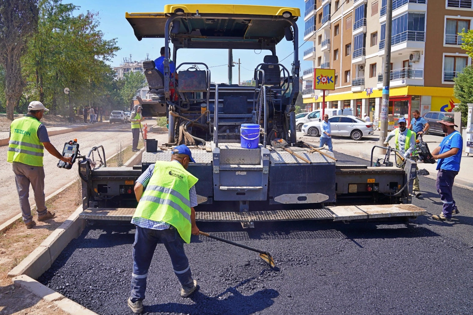 İZBETON ekipleri 3 ayda 70 bin metrekarelik kazı kapattı 