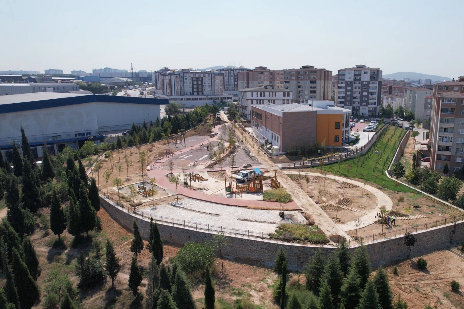 Kocaeli'deki Duyu Bahçesi’nde hazırlıklar devam ediyor  