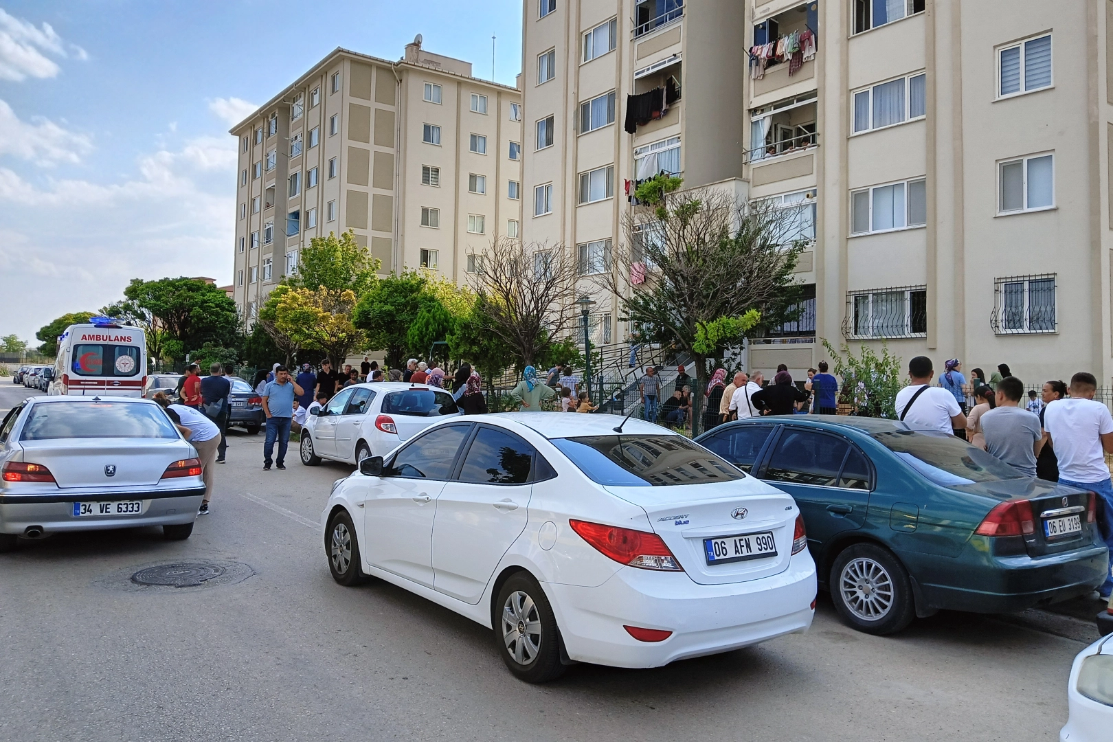 Başkent'te 13 yaşındaki kız çocuğu asansör boşluğuna düştü haberinin görseli